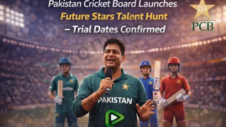 Pakistan Cricket Board Launches Future Stars Talent Hunt – Trial Dates Confirmed 1 Pakistan Cricket Board Launches Future Stars Talent Hunt – Trial Dates Confirmed