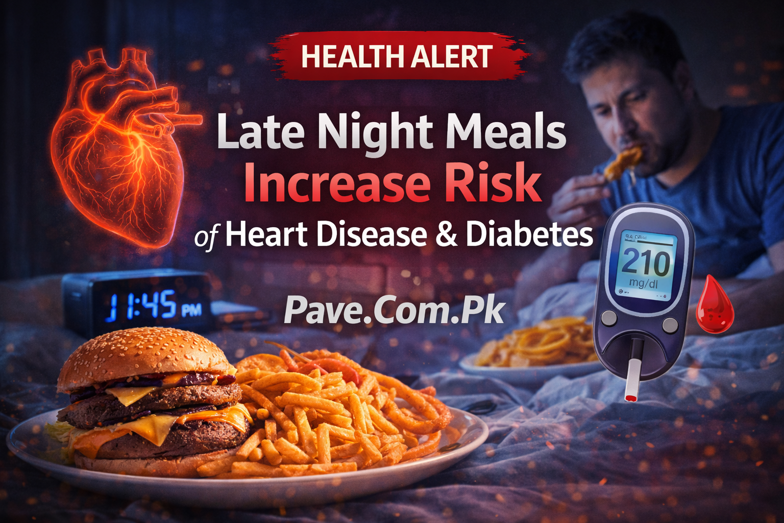 Health Alert Late Night Meals Increase Risk of Heart Disease and Diabetes