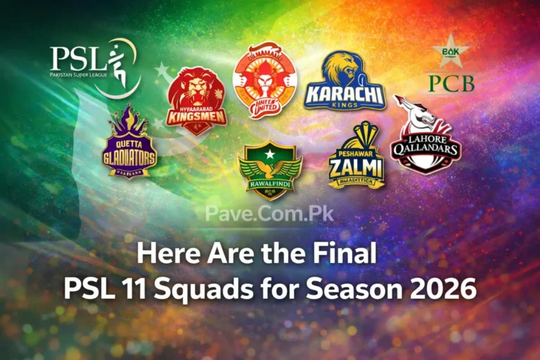 Here Are the Final PSL 11 Squads for Season 2026 3 Here Are the Final PSL 11 Squads for Season 2026