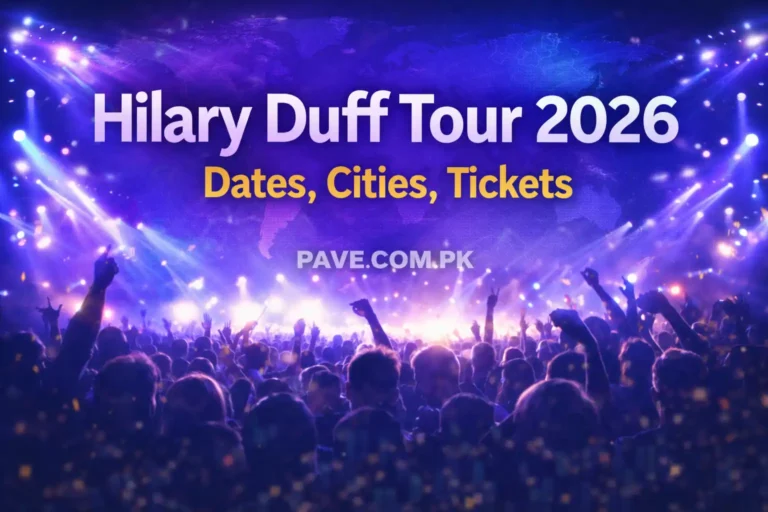 Hilary Duff Tour 2026 Dates, Cities, Tickets & Full Concert Schedule