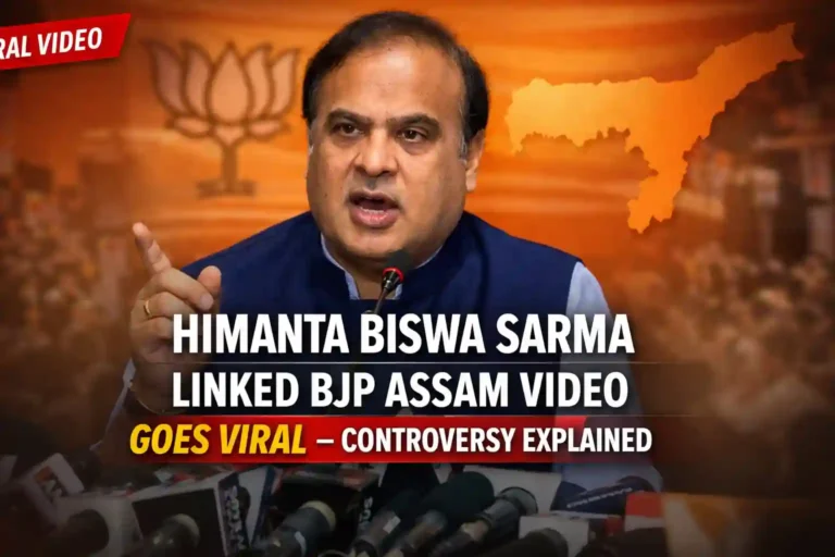 Himanta Biswa Sarma Linked BJP Assam Video Goes Viral