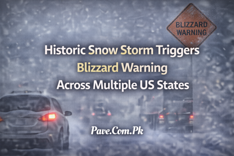 Historic Snow Storm Triggers Blizzard Warning Across Multiple US States