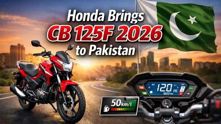 Honda Brings CB 125F 2026 to Pakistan – Price, Specs, Features & Full Review