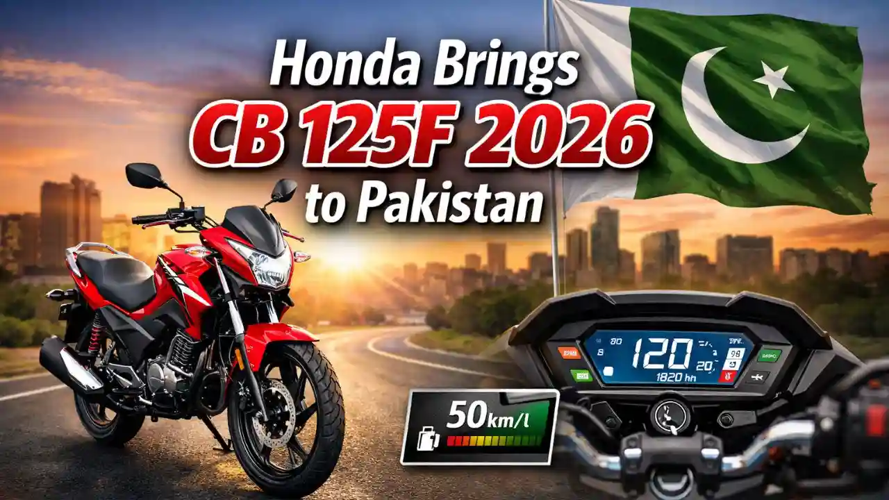 Honda Brings CB 125F 2026 to Pakistan – Price, Specs, Features & Full Review