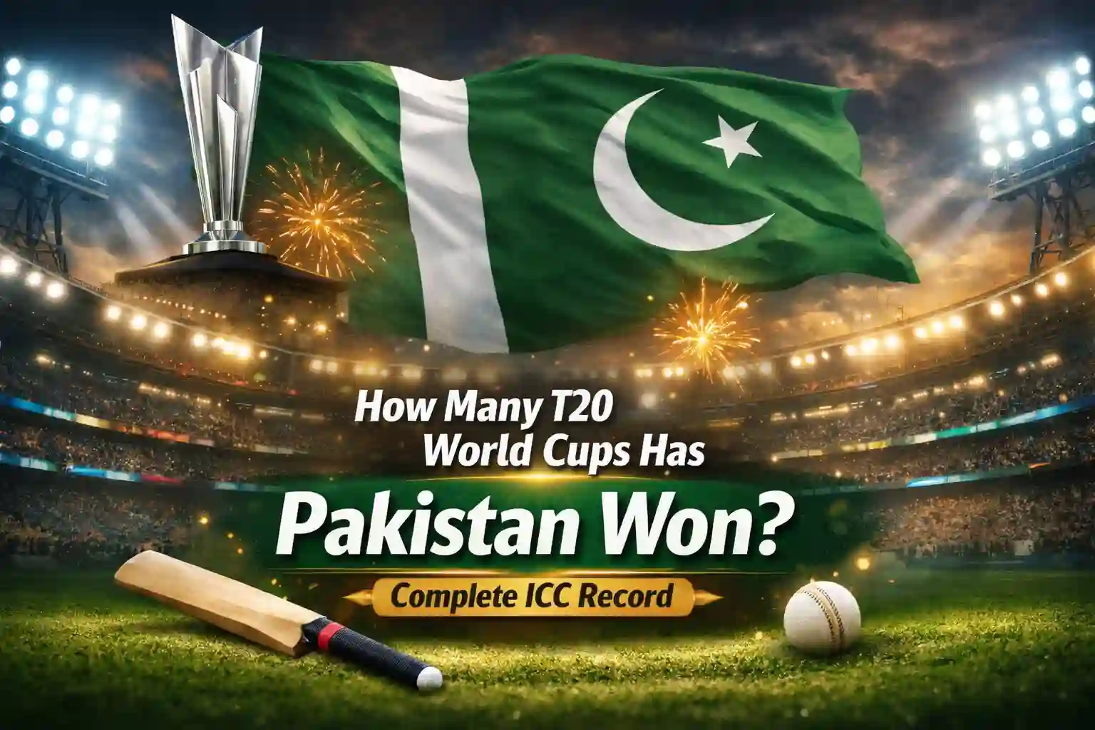 How Many T20 World Cups Has Pakistan Won