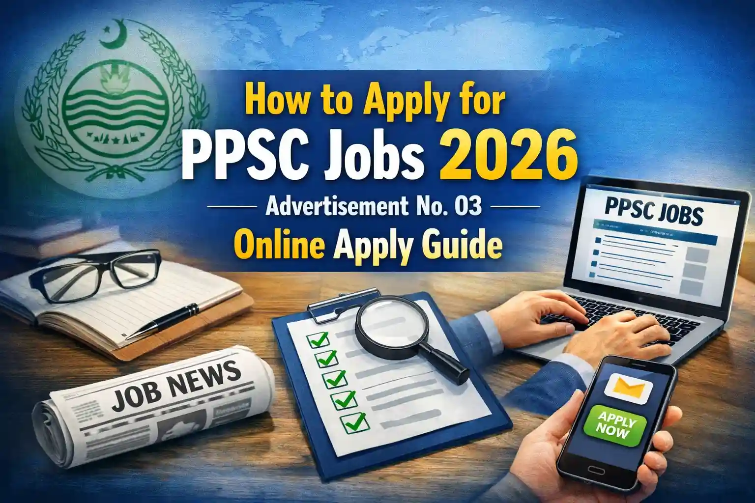 How to Apply for PPSC Jobs 2026 – Advertisement No. 03 Online Apply Guide