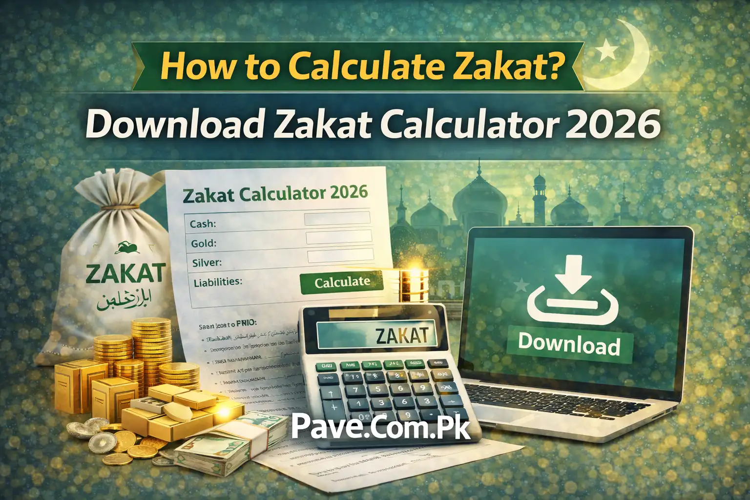 How to Calculate Zakat Download Zakat Calculator 2026