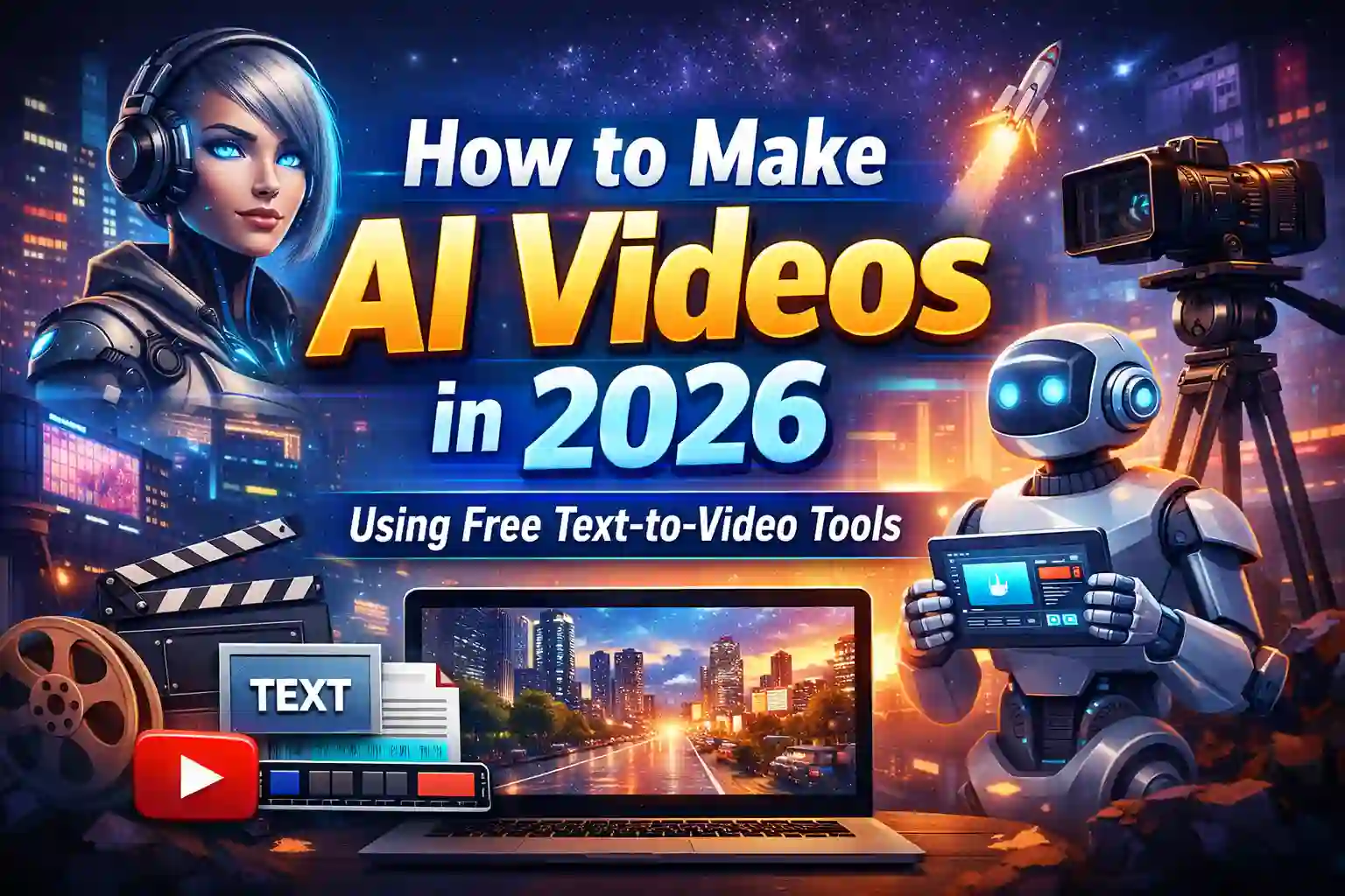 How to Make AI Videos in 2026 Using Free Text-to-Video Tools