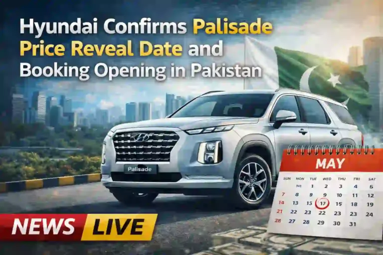 Hyundai Confirms Palisade Price Reveal Date and Booking Opening in Pakistan