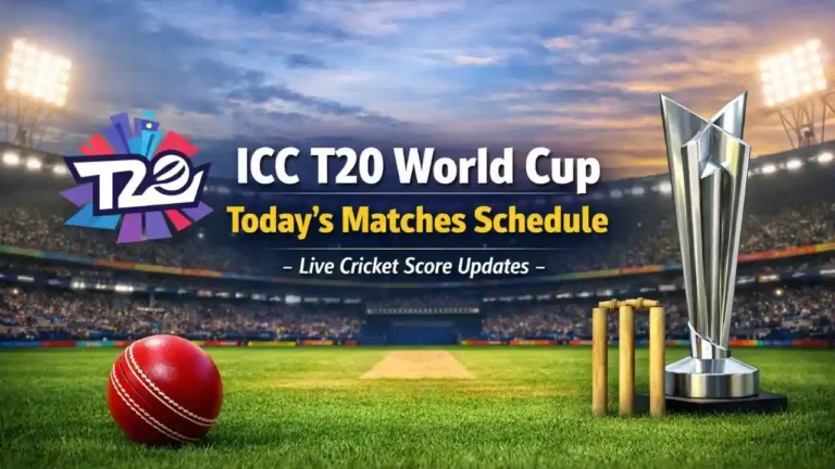 ICC T20 World Cup Today’s Matches Schedule – Live Cricket Score Updates 9 ICC T20 World Cup Today’s Matches Schedule – Live Cricket Score Updates