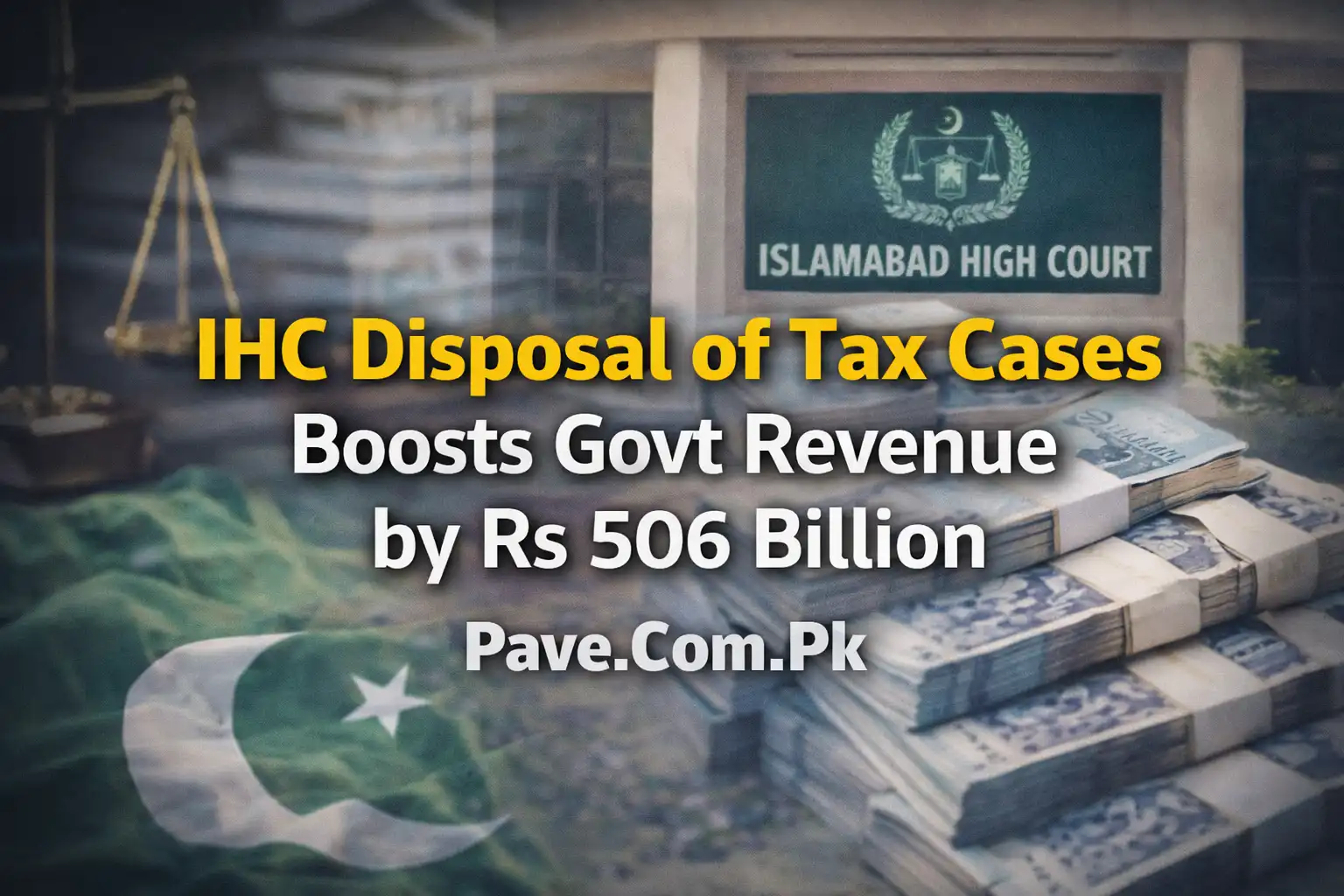 IHC Disposal of Tax Cases Boosts Govt Revenue by Rs 506 Billion 1 IHC Disposal of Tax Cases Boosts Govt Revenue by Rs 506 Billion