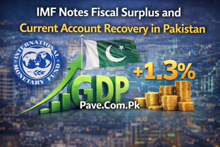 IMF Notes Fiscal Surplus and Current Account Recovery in Pakistan