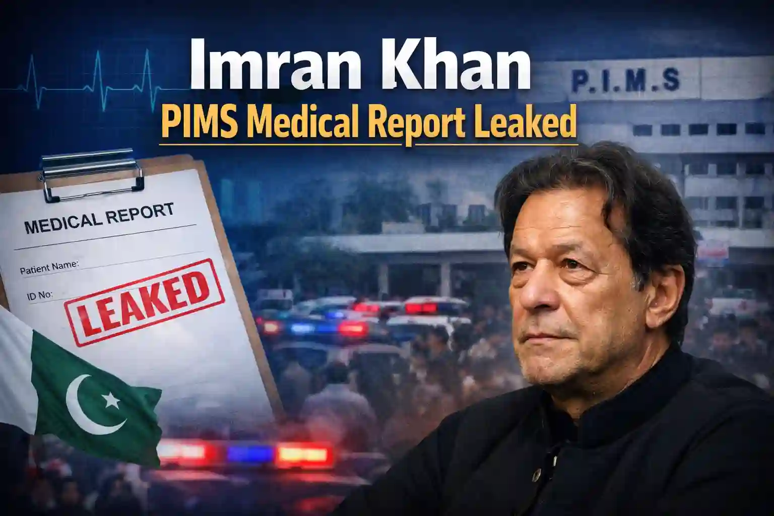 Imran Khan PIMS Medical Report Leaked – Family Confirmation on Latest Medical Report 1 Imran Khan PIMS Medical Report Leaked