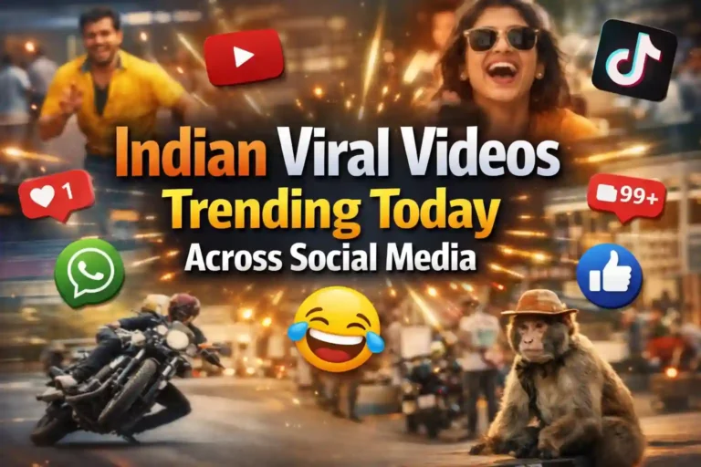 Indian Viral Videos Trending Today Across Social Media