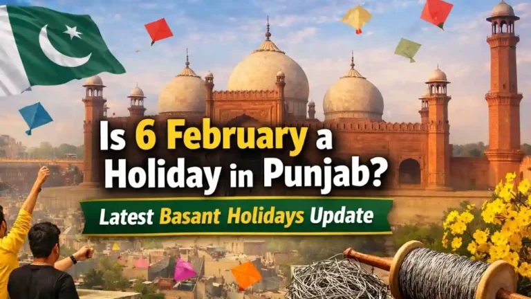 Is 6 February a Holiday in Punjab Latest Basant Holidays Update