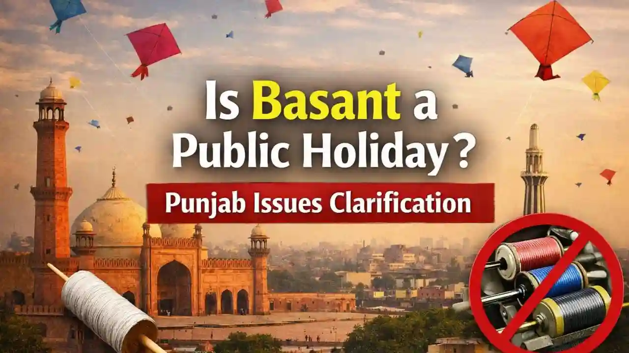 Is Basant a Public Holiday? Punjab Issues Clarification 1 Is Basant a Public Holiday Punjab Issues Clarification