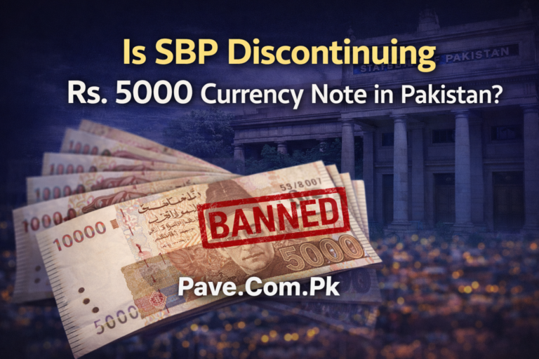 Is SBP Discontinuing Rs. 5000 Currency Note in Pakistan? 6 Is SBP Discontinuing Rs. 5000 Currency Note in Pakistan?