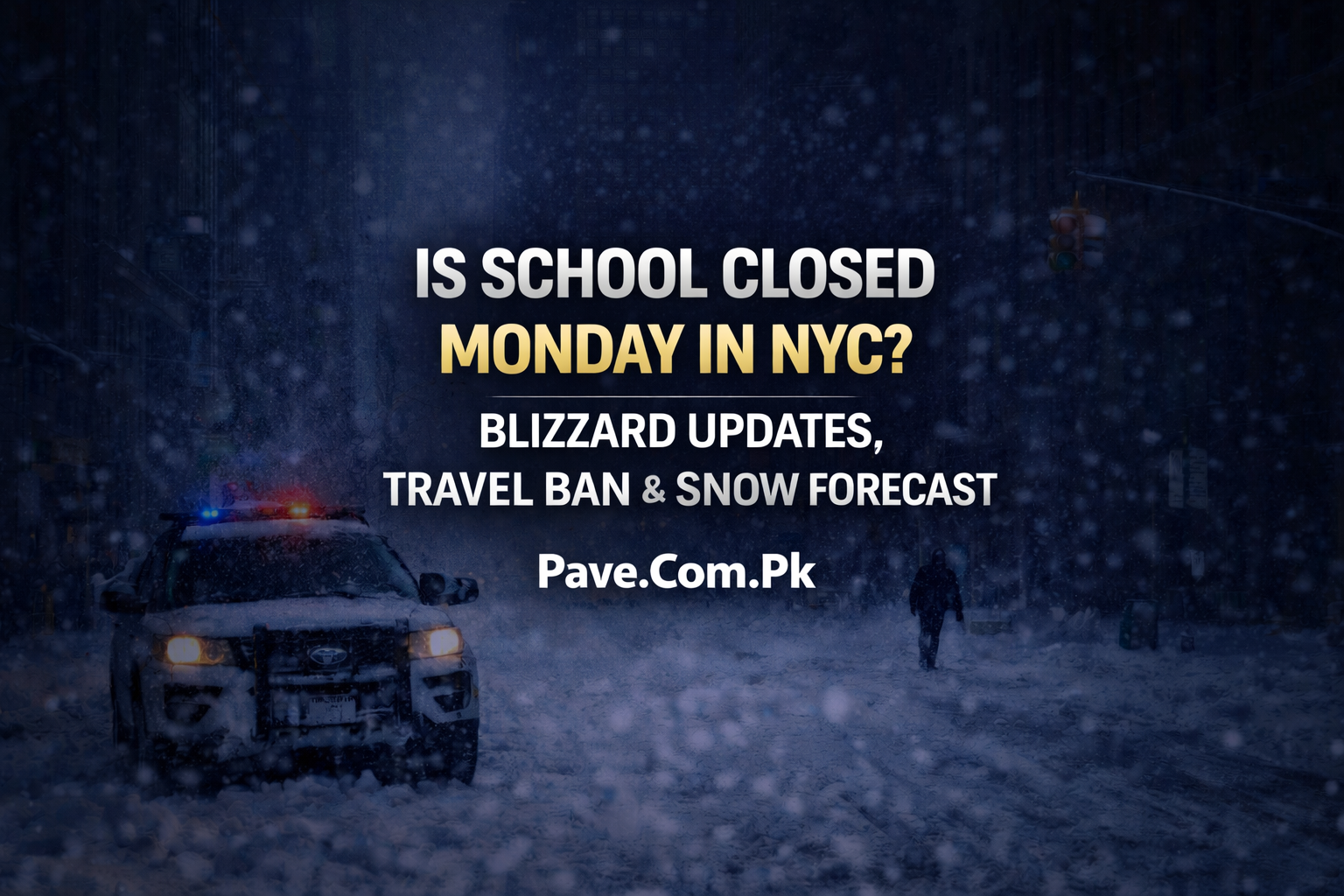 Is School Closed Monday in NYC Blizzard Updates Travel Ban Snow Forecast