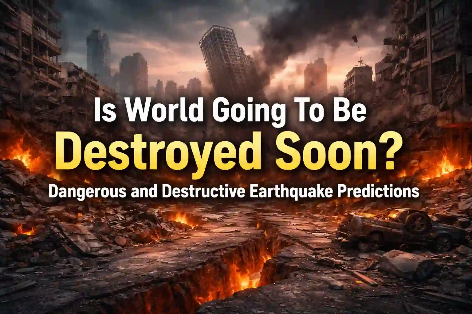 Is World Going To Be Destroyed Soon