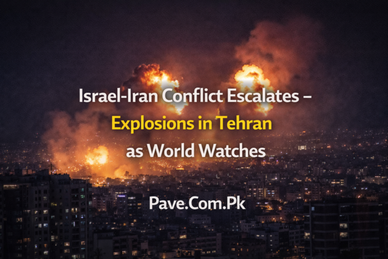 Israel-Iran Conflict Escalates – Israel Attacks on Iran Explosions in Tehran as World Watches