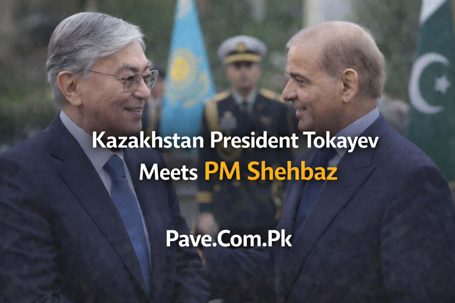 Kazakhstan President Tokayev Meets PM Shehbaz