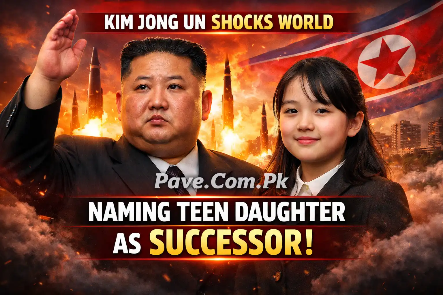 Kim Jong Un Shocks World by Naming Teen Daughter as Successor 1 Kim Jong Un Shocks World by Naming Teen Daughter as Successor