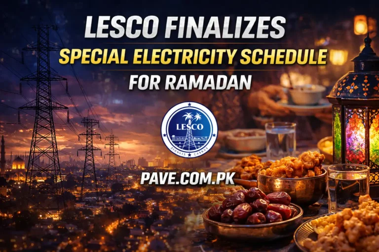 LESCO Finalizes Special Electricity Schedule for Ramadan 4 LESCO Finalizes Special Electricity Schedule for Ramadan