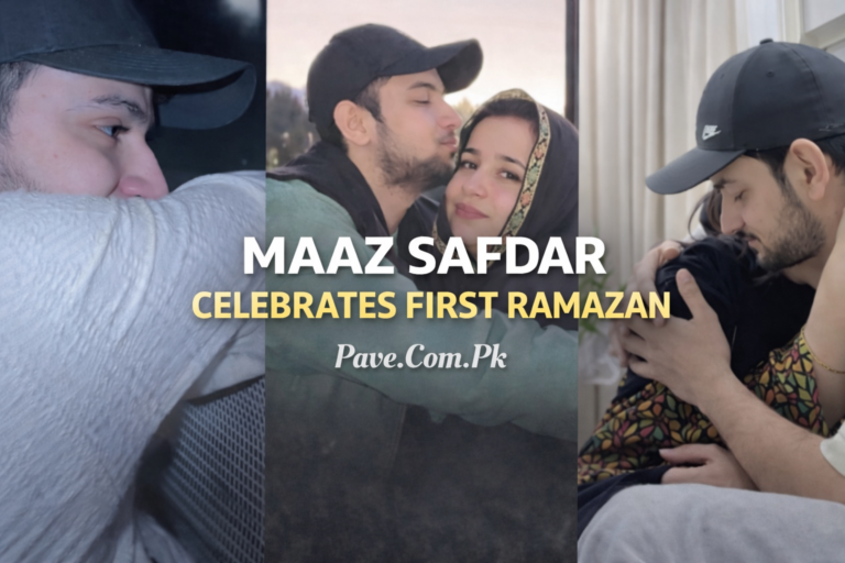 Maaz Safdar Celebrates First Ramazan Away from Parents, Social Media Reacts