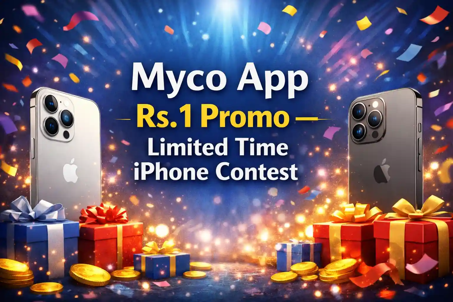 Myco App Rs.1 Promo – Limited Time iPhone Contest