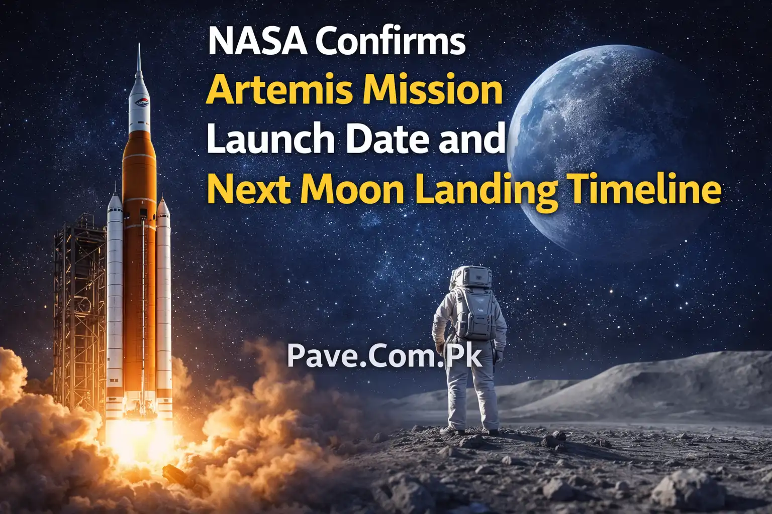NASA Confirms Artemis Mission Launch Date and Next Moon Landing Timeline