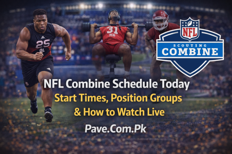 NFL Combine Schedule Today: Start Times, Position Groups & How to Watch Live 10 NFL Combine Schedule Today: Start Times, Position Groups & How to Watch Live