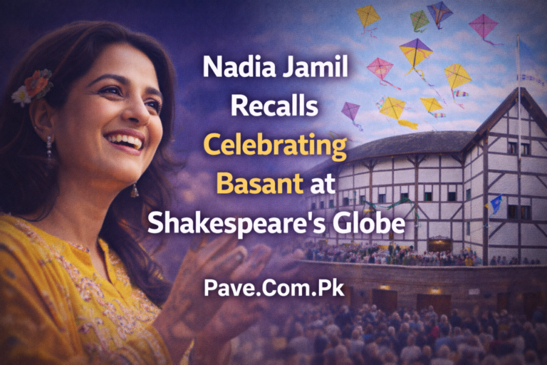 Nadia Jamil Recalls Celebrating Basant at Shakespeare’s Globe