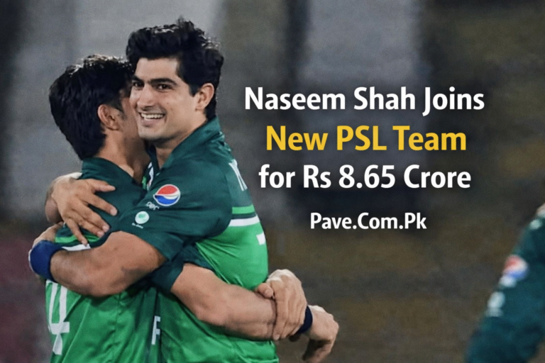 Naseem Shah Joins New PSL Team for Rs 8.65 Crore 8 Naseem Shah Joins New PSL Team for Rs 8.65 Crore