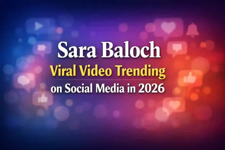 New 18+ Clip: Sara Baloch Viral Video Trending on Social Media in 2026