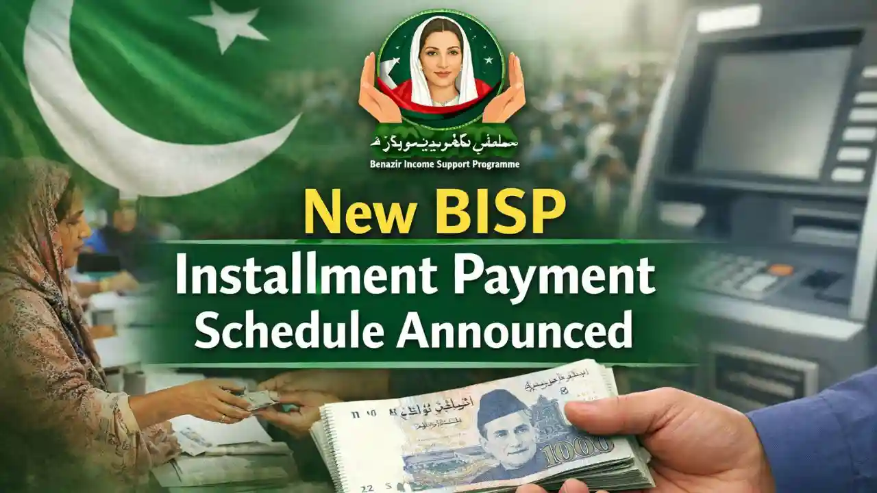 New BISP Installment Payment Schedule Announced