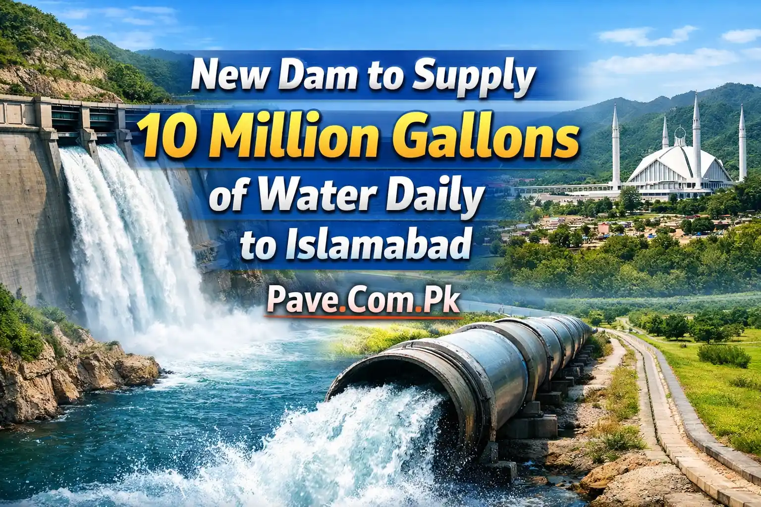 New Dam to Supply 10 Million Gallons of Water Daily to Islamabad
