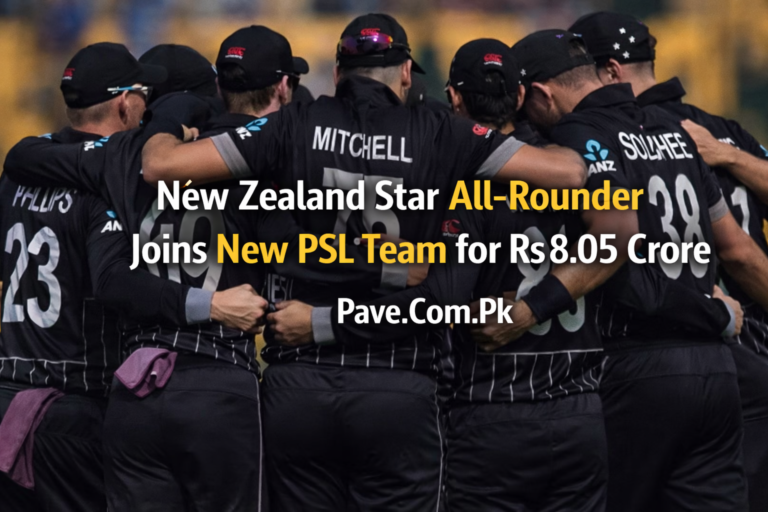 New Zealand Star All-Rounder Joins New PSL Team for Rs 8.05 Crore 3 New Zealand Star All-Rounder Joins New PSL Team for Rs 8.05 Crore