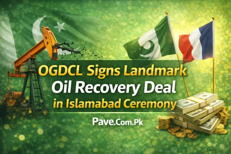 OGDCL Signs Landmark Oil Recovery Deal in Islamabad Ceremony