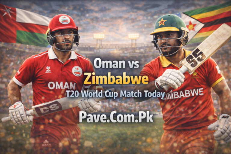 Oman vs Zimbabwe Live – T20 World Cup Match Today, Live Score, Streaming & Match Updates