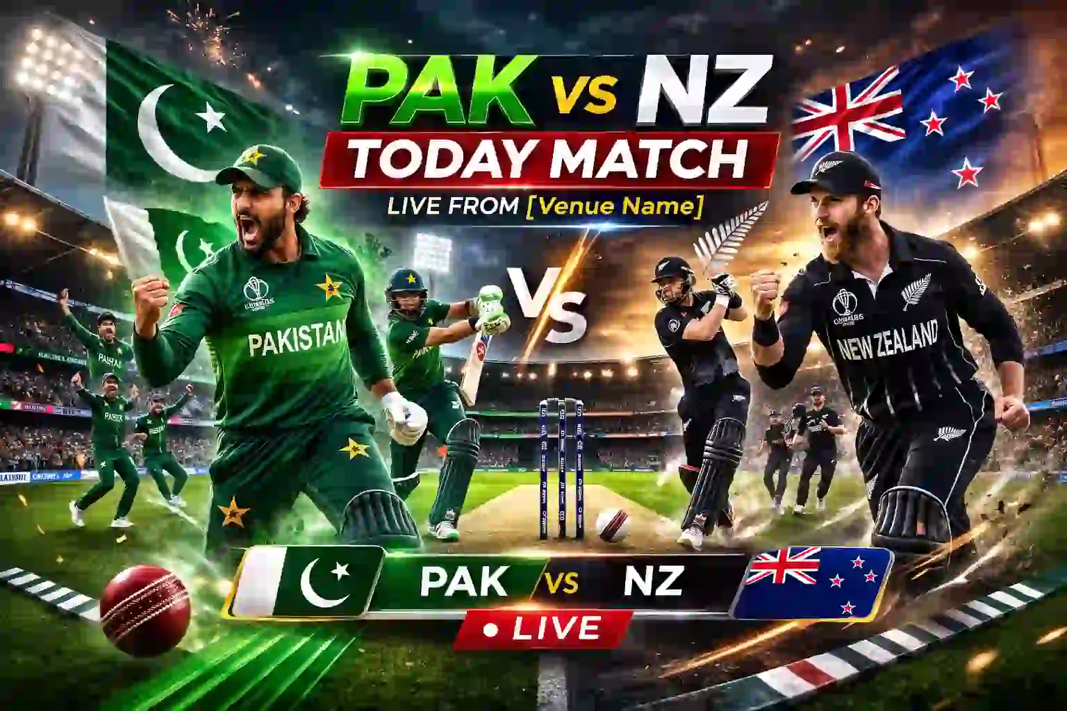 PAK vs NZ Today Match – Live Score, Playing XI & Match Updates 2026 1 PAK vs NZ Today Match