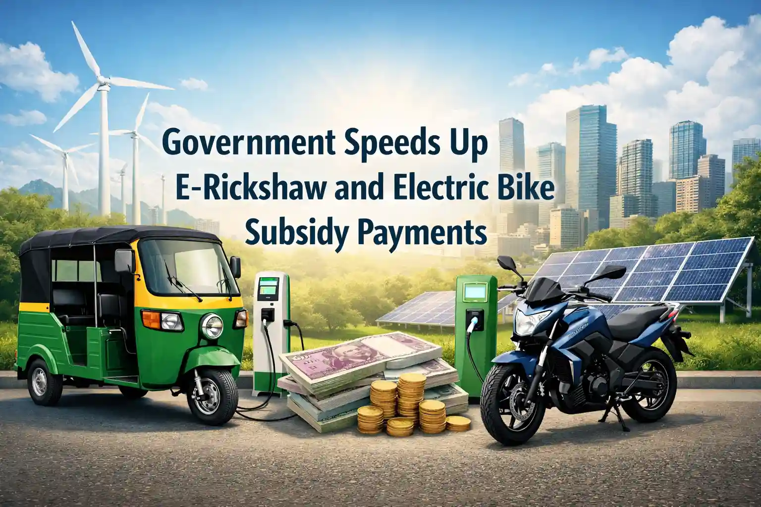 PAVE Scheme 2026 Update: Government Speeds Up E-Rickshaw and Electric Bike Subsidy Payments 1 PAVE Scheme 2026 Update