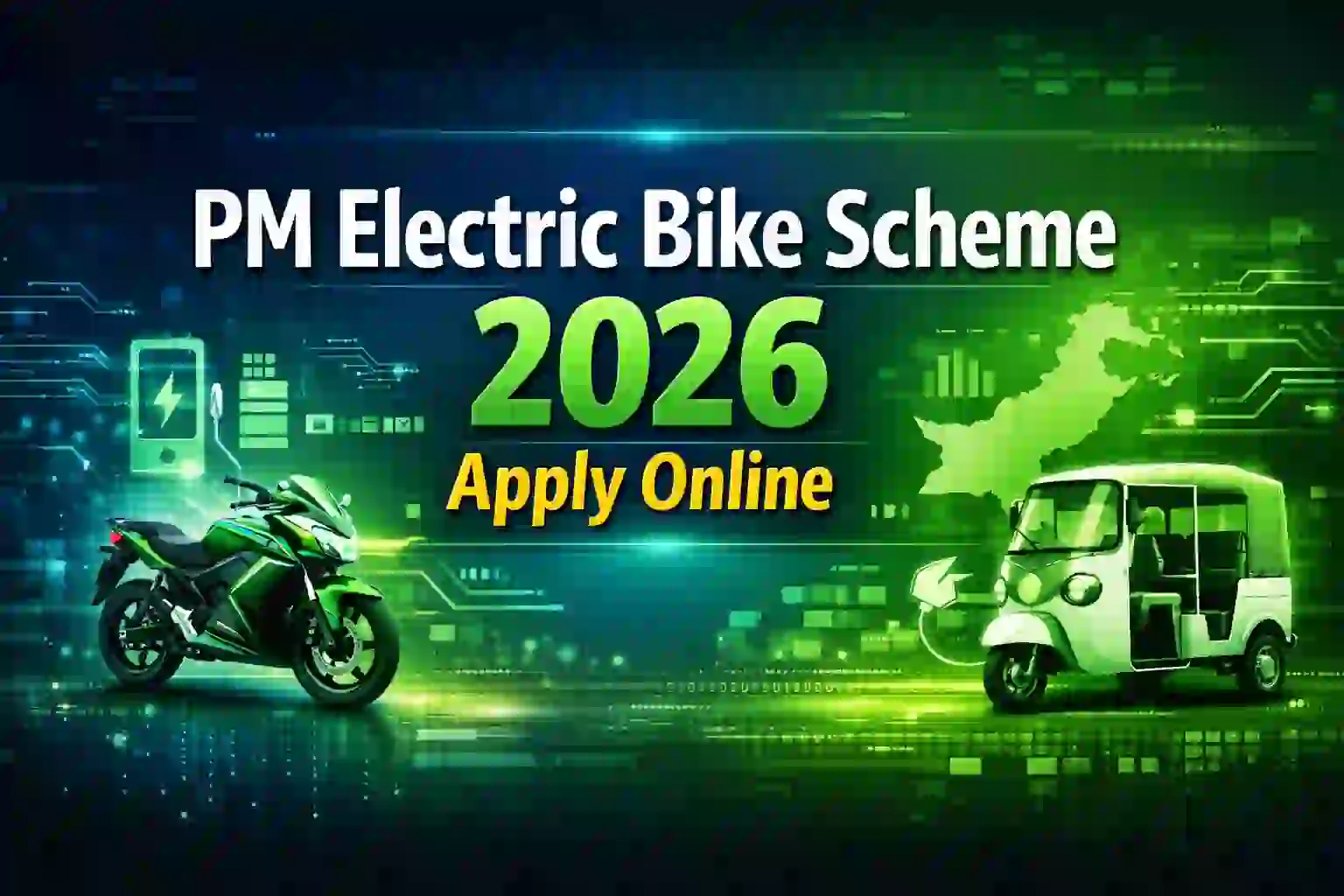 PM Electric Bike Scheme 2026 Apply Online