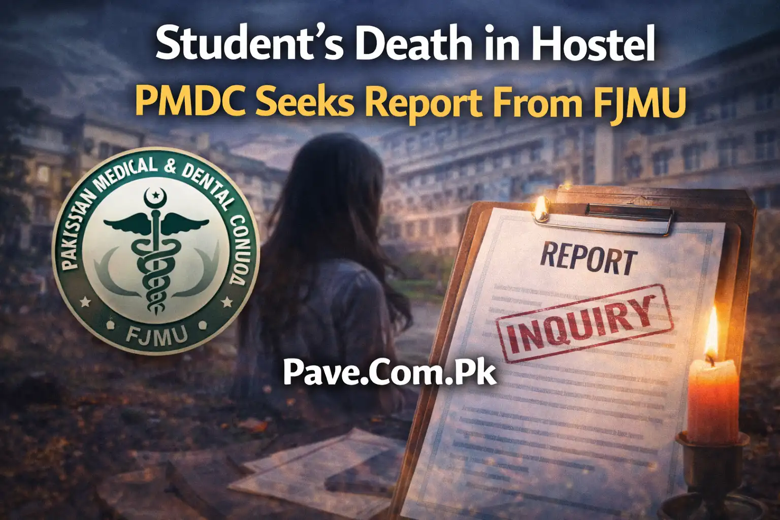 PMDC Seeks Report From FJMU Over Medical Student’s Death in Hostel