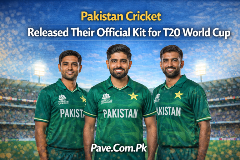 Pakistan Cricket Released Their Official Kit for T20 World Cup