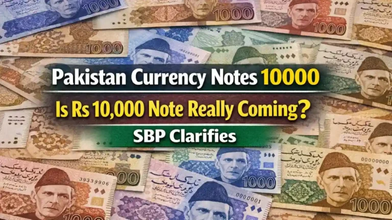 Pakistan Currency Notes 10000 – Is Rs 10,000 Note Really Coming SBP Clarifies