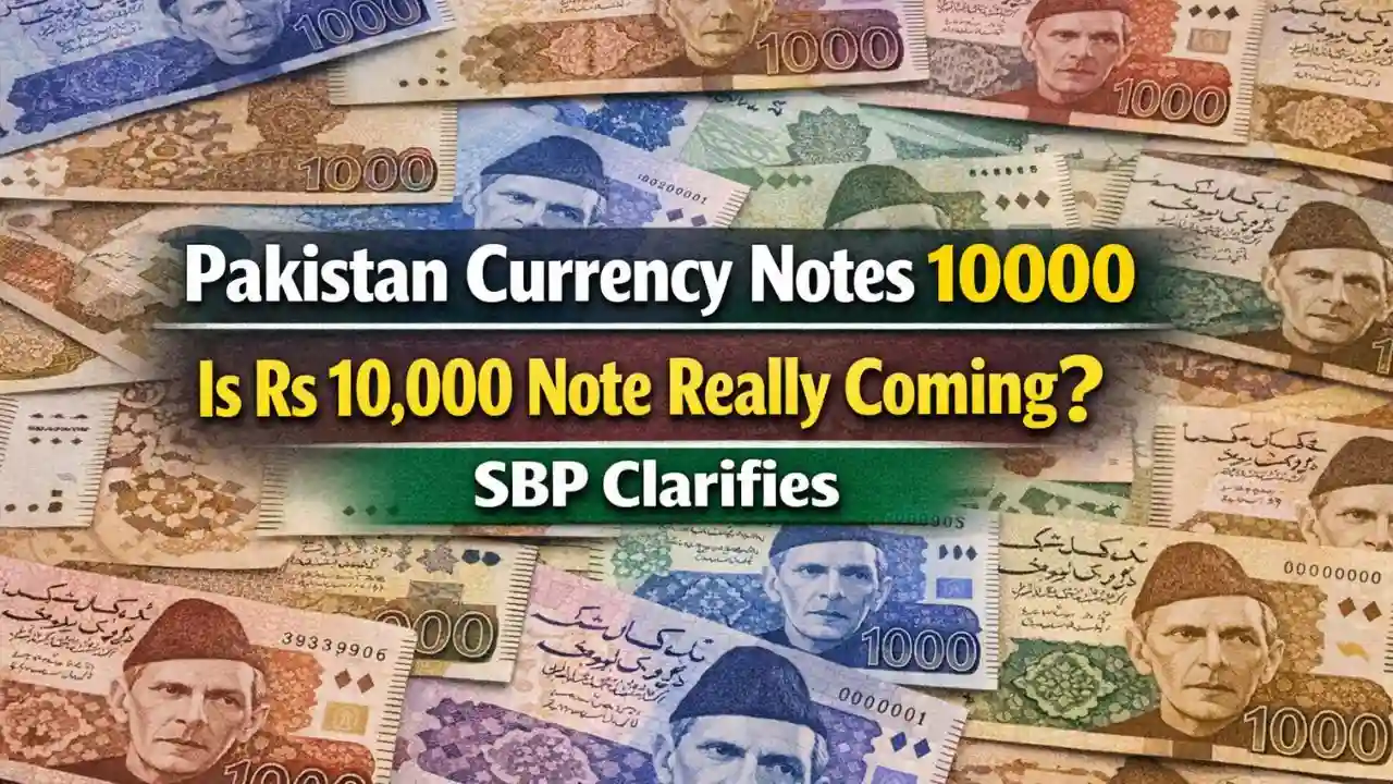 Pakistan Currency Notes 10000 – Is Rs 10,000 Note Really Coming SBP Clarifies