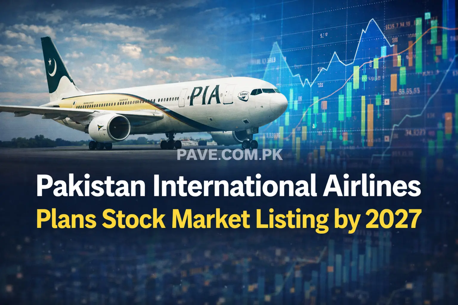 Pakistan International Airlines Plans Stock Market Listing by 2027