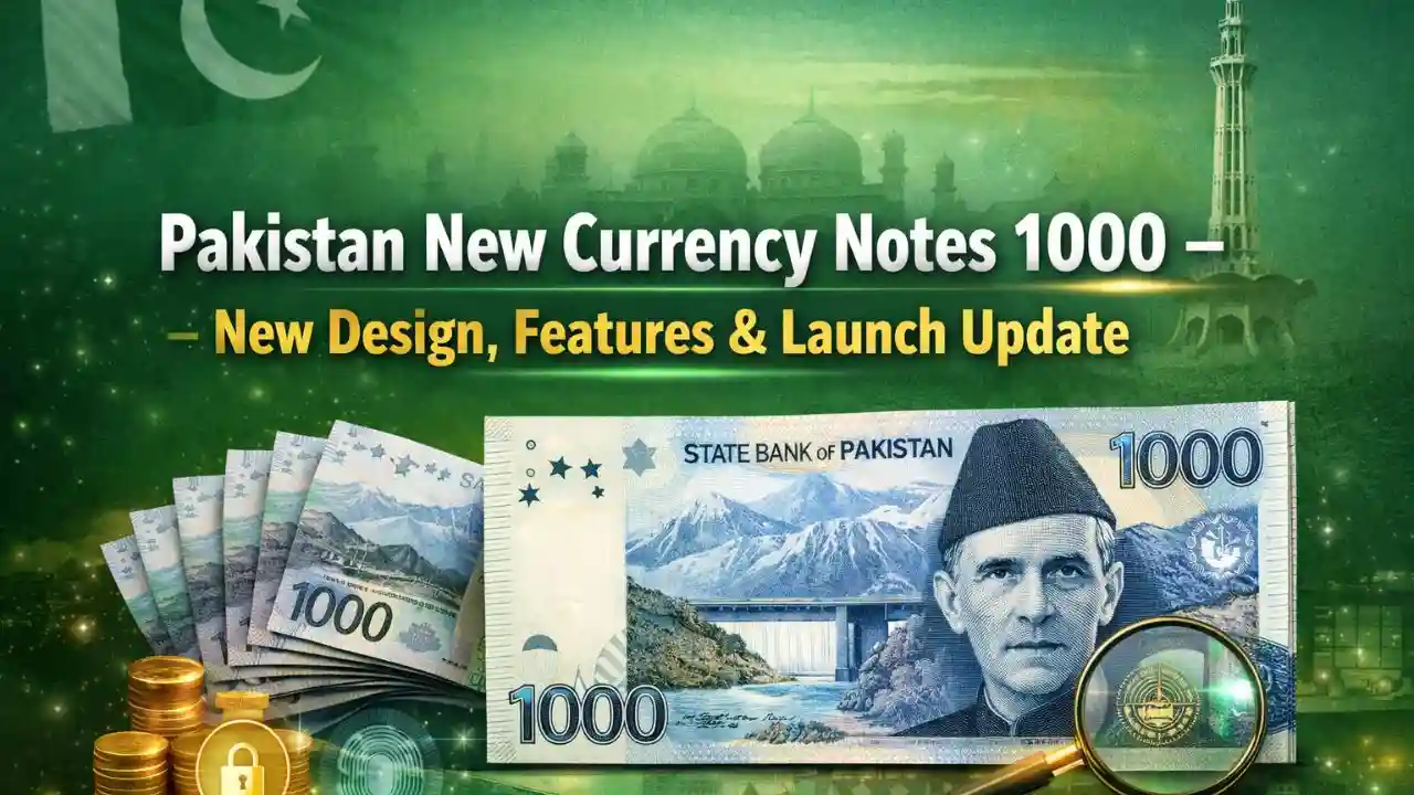 Pakistan New Currency Notes 1000 – New Design, Features & Launch Update 1 Pakistan New Currency Notes 1000