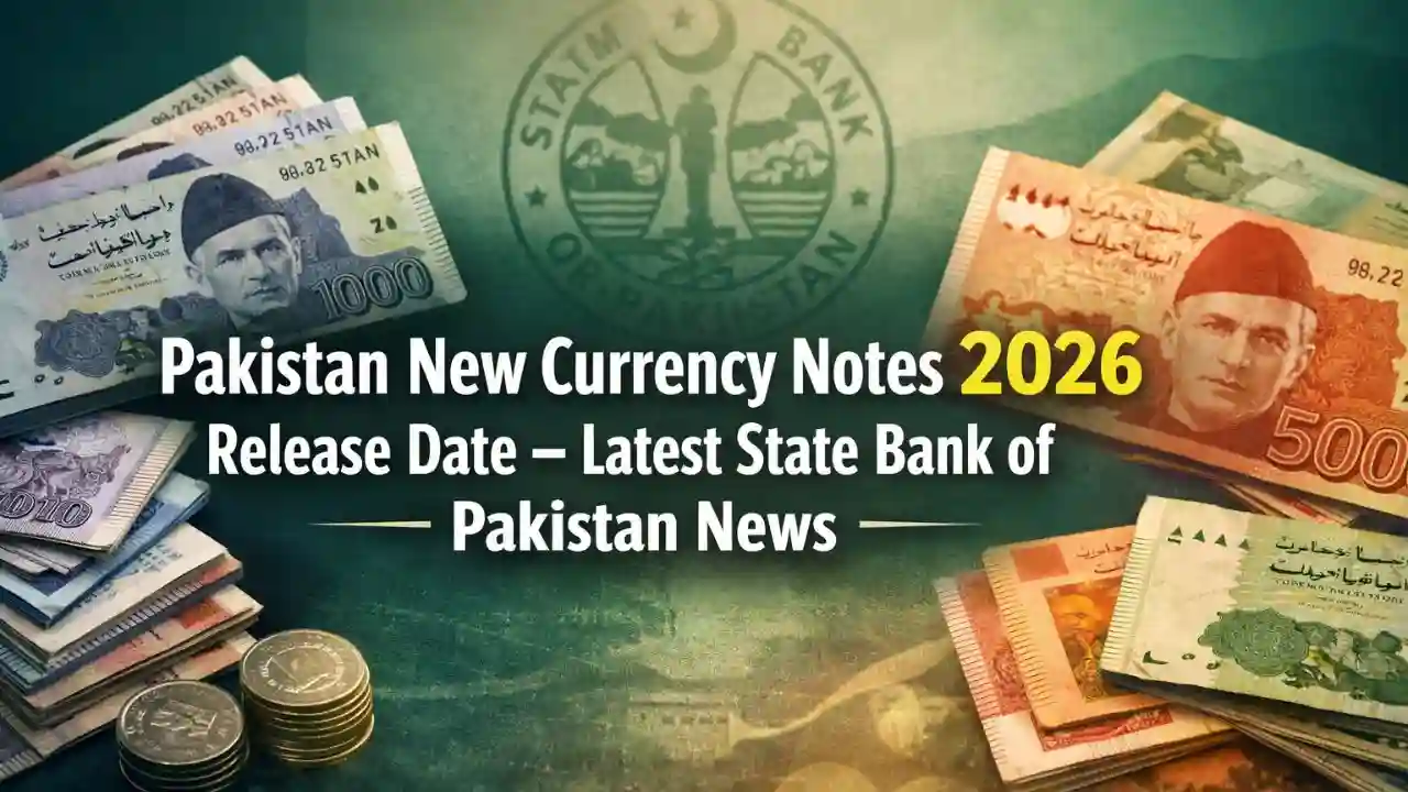 Pakistan New Currency Notes 2026 Release Date – Latest State Bank of Pakistan News