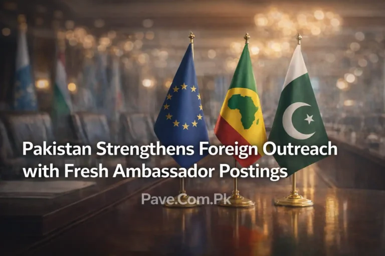 Pakistan Strengthens Foreign Outreach with Fresh Ambassador Postings